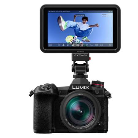Atomos ATOMSHB004 Shinobi GO - monitor, w użyciu